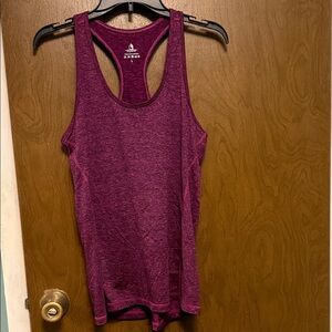 Icyzone Racerback Tank Top - Plum Heather Size L